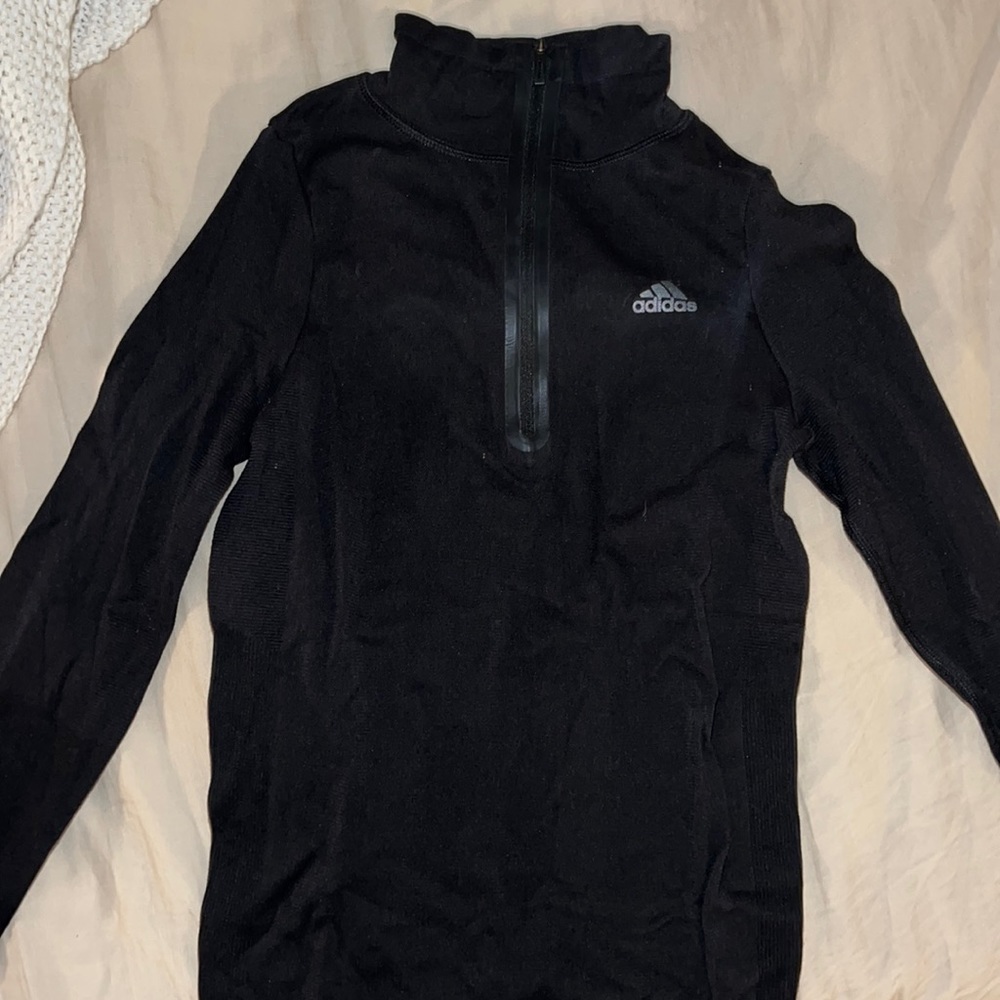 Adidas half zip training top